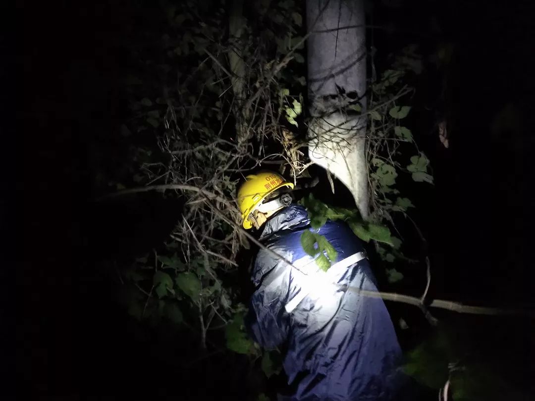 水電分公司開啟夜巡模式，確保電力設(shè)備“不中暑”