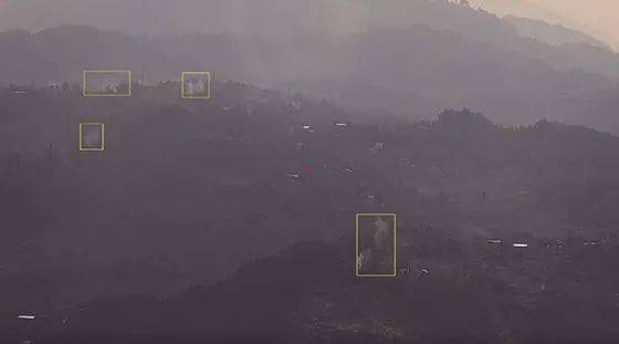 草原森林防火監(jiān)控激光夜視儀下煙霧、煙火識別