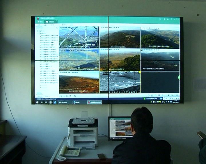 我縣新建一套林火預警監(jiān)控系統(tǒng)