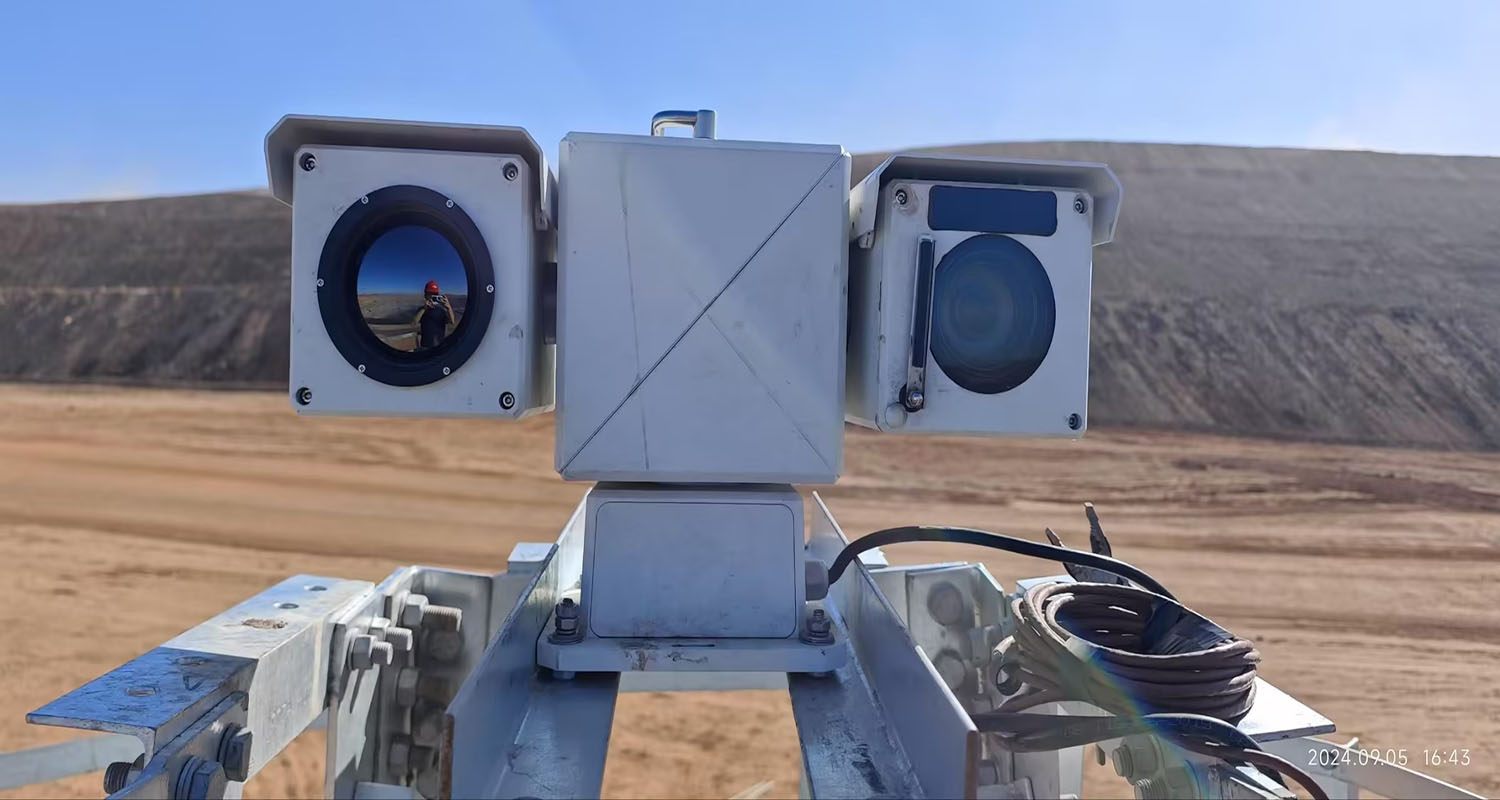 華瑞通雙光譜云臺攝像機賦能新疆石頭煤礦火災(zāi)智能防控體系建設(shè)